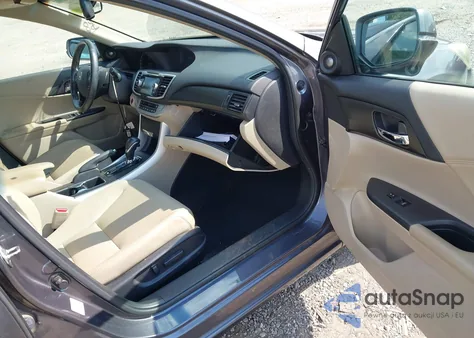 2014 Honda Accord Hybrid Ex-L from USA, damaged, VIN 1HGCR6F54EA001258